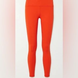Coral Lululemon leggings Size 2 28”